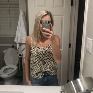 A&F cheetah tank! NWT! size small!